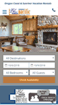 Mobile Screenshot of bluepacificvacationrentals.com